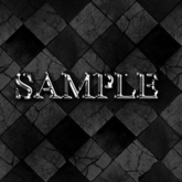 Zoy Texture [ Rhombus Tile ] Seamless - Dark Gray