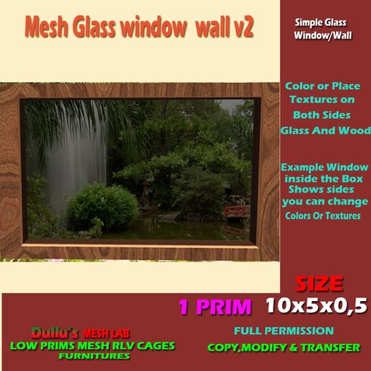 Mesh Glass Window wall v2-FULL PERMISSION-