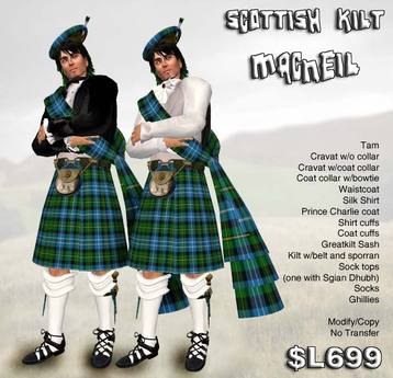 macneil tartan kilt