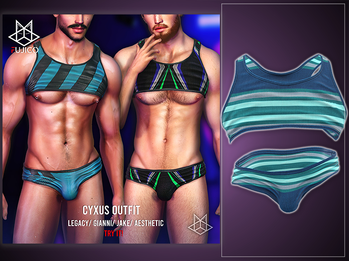 [FujicoApparel] Cyxus Stripes