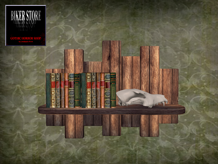 #Alchemist's Bookshelf 100% Mesh