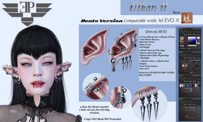 L'Emporio&PL::*Athan II*:: Ears BENTO Version.V2.0.
