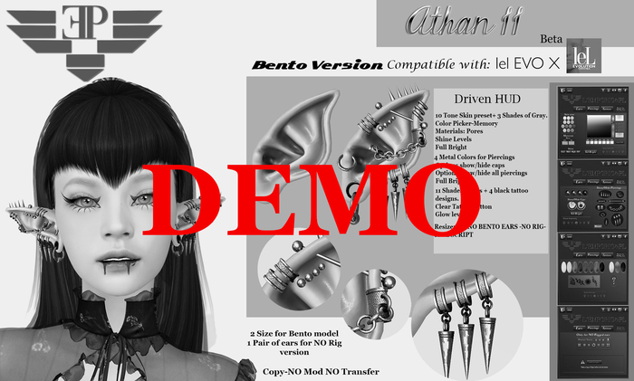 D*E*M*O L'Emporio&PL::*Athan II*:: Ears BENTO Version.V2.0