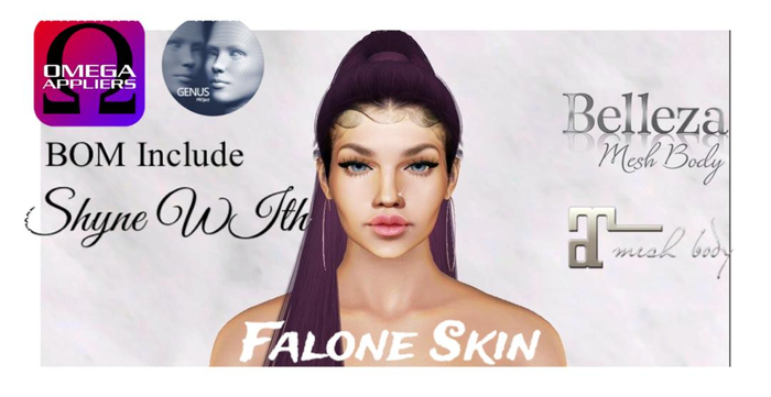 Shyne With Me Falone Skin ( Add to Unpack )