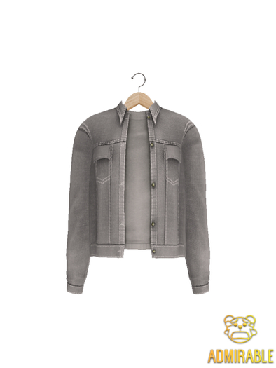 Admirable- Denim Jacket (Grey)