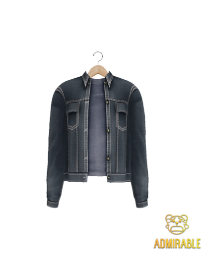 Admirable- Denim Jacket (Dark)