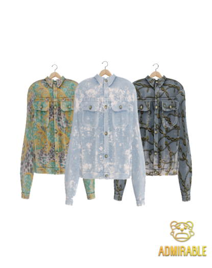 Admirable- Oversized Denim Jacket (FP)