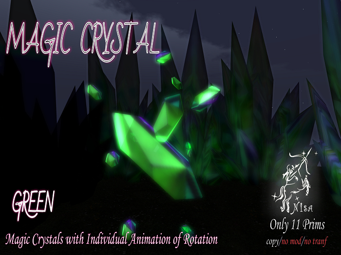 NISA-MAGIC CRYSTAL GREEN ADD ME TO UNPACK ME