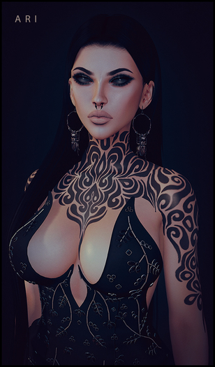 +Nuuna+ Ari tattoo SLUV + EVOX