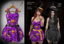 (*<*) 1313 Tabitha Dress - Witchy Violet