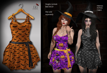 (*<*) 1313 Tabitha Dress - Batty Pumpkin