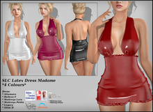SLC Latex Dress Madame *4 Colours* (unpacked)