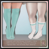 [HC] Presley Mint Socks for Inithium, Maitreya, Legacy, Slink, Belleza, Tonic, Signature & eBody