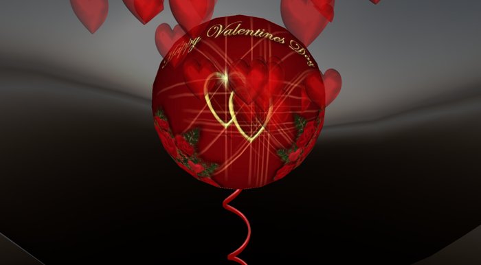 Valentines day balloon 2