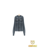 Admirable- Oversized Denim Jacket (Dark)