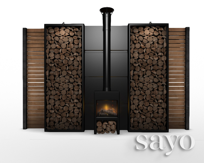 SAYO - Al Fresco Fireplace