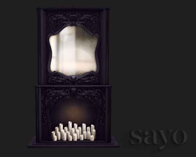 SAYO Sin - Gothic Fireplace - Amethyst