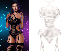 Pepper Ripped Top [White] - Maitreya (+Petite) • Legacy