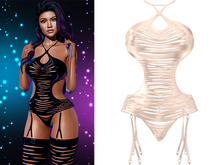 Pepper Ripped Top [Sand] - Maitreya (+Petite) • Legacy
