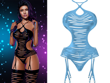 Pepper Ripped Top [Sky Blue] - Maitreya (+Petite) • Legacy