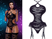 Pepper Ripped Top [Eggplant] - Maitreya (+Petite) • Legacy