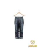 Admirable- Cuffed Jeans (Dark)