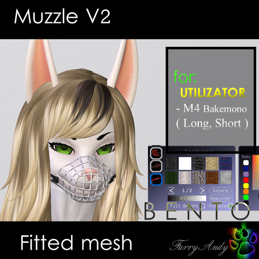 Furry Andy - Muzzle V2 for M4 Bakemono