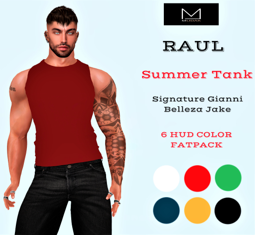 MUDAK - RAUL SUMMER TANK FATPACK