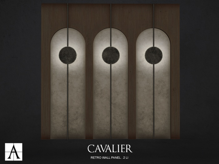 Architect. Cavalier Panel (brown/steel)
