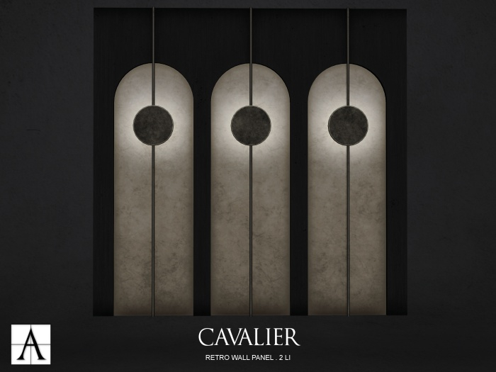 Architect. Cavalier Panel (black/steel)