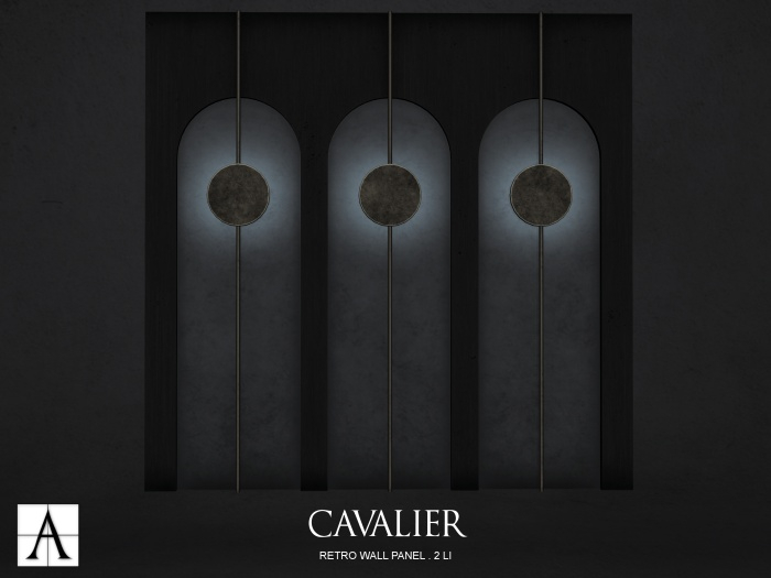 Architect. Cavalier Panel (black/steel *special*)