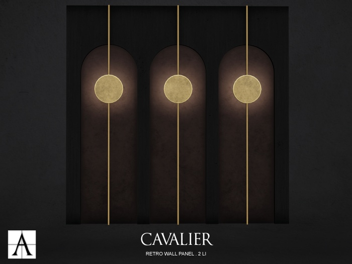 Architect. Cavalier Panel (black/gold *special*)