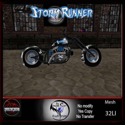 Storm Runner Motorcycle (boxed)