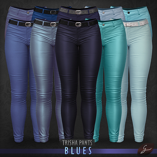 Gulabi [Trisha] Pants - Blues