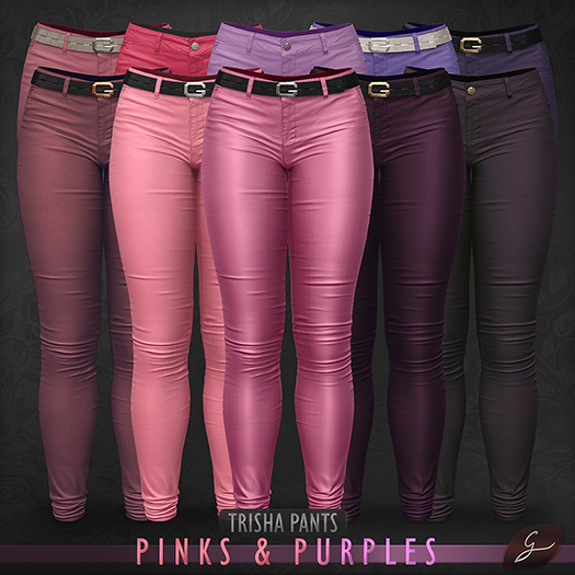 Gulabi [Trisha] Pants - Pinks & Purples