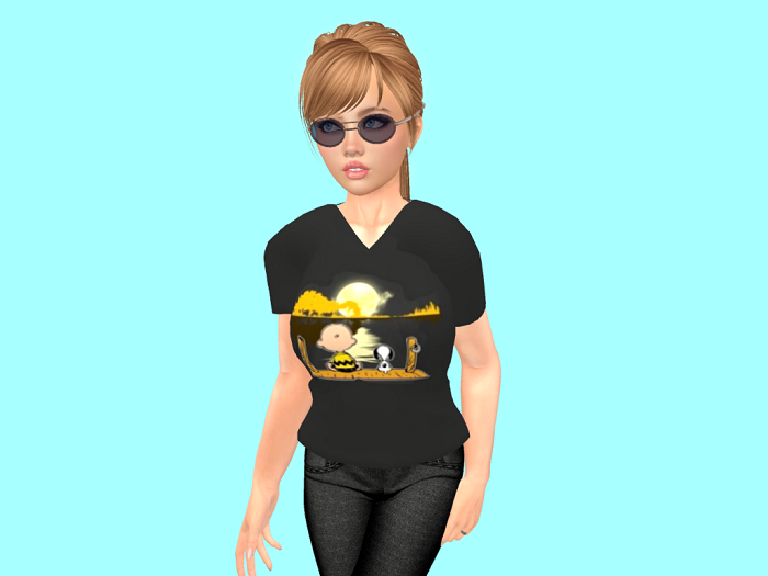 Ladies Snoopy Shirt-#9