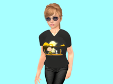 Ladies Snoopy Shirt-#9