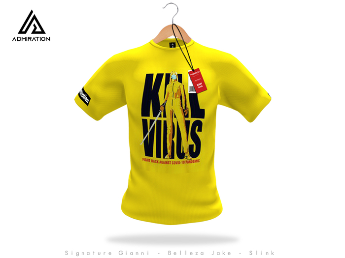 Admiration - Kill Virus G Tee Jake Gianni Slink