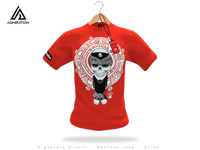 Admiration - Gangsta Skull G Tee Jake Gianni Slink