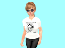 Ladies Snoopy Shirt-#6