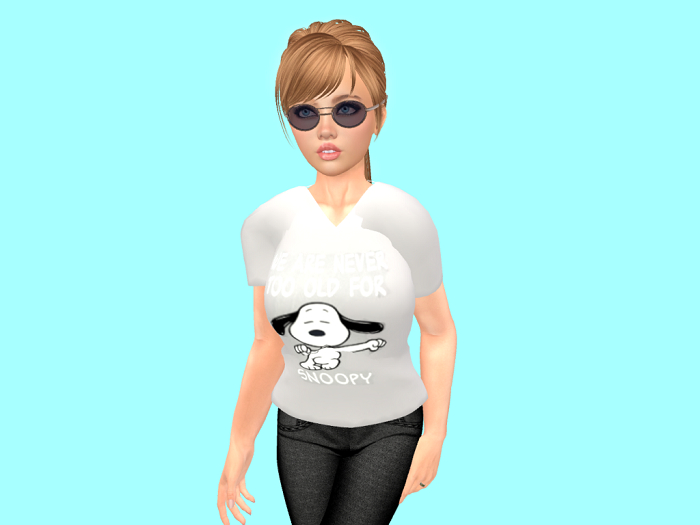 Ladies Snoopy Shirt-#3