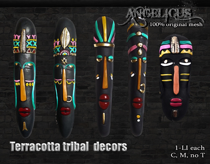 ::ALGELICUS:: Terracotta tribal decors