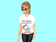 Ladies Snoopy Shirt-#17