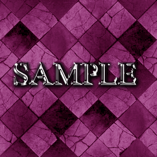 Zoy Texture [ Rhombus Tile ] Seamless - Pink