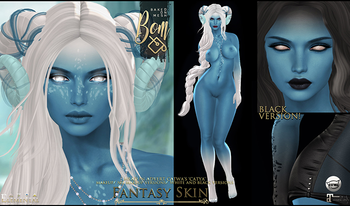 -Elemental- Blue Fantasy Skin DEMOS *AddMe
