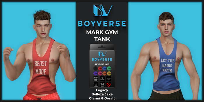 Boyverse: Mark Gym Tank