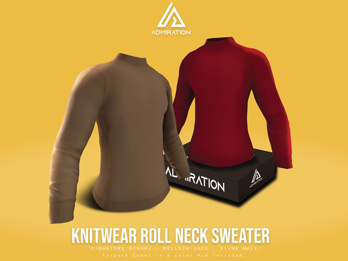 Admiration - Knitwear Fatpack Jake Gianni (unpack)