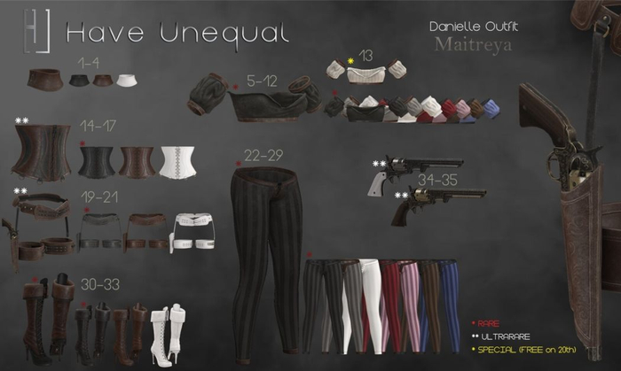 [HU] #06 Danielle Top_Black_Maitreya RARE