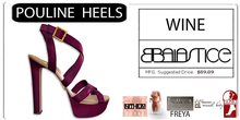 Baiastice_Pouline Heels-Wine
