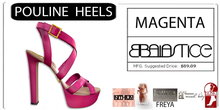 Baiastice_Pouline Heels-Magenta